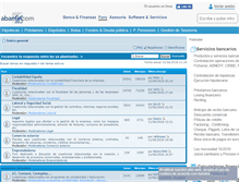 Tablet Screenshot of foros.abanfin.com